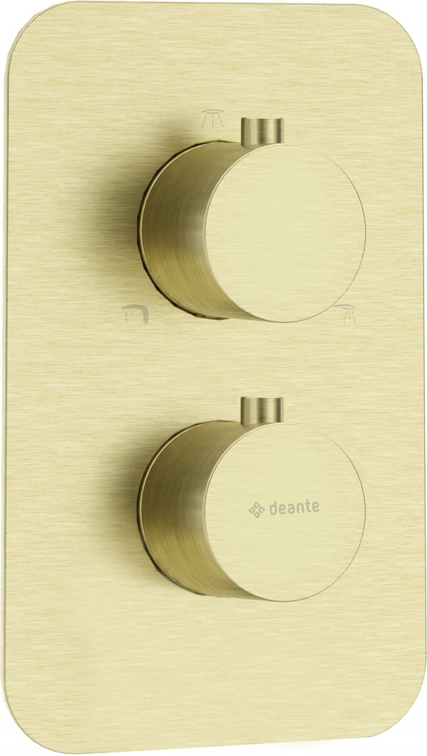 DTA Thermostatic BOX Zunanji element, krom