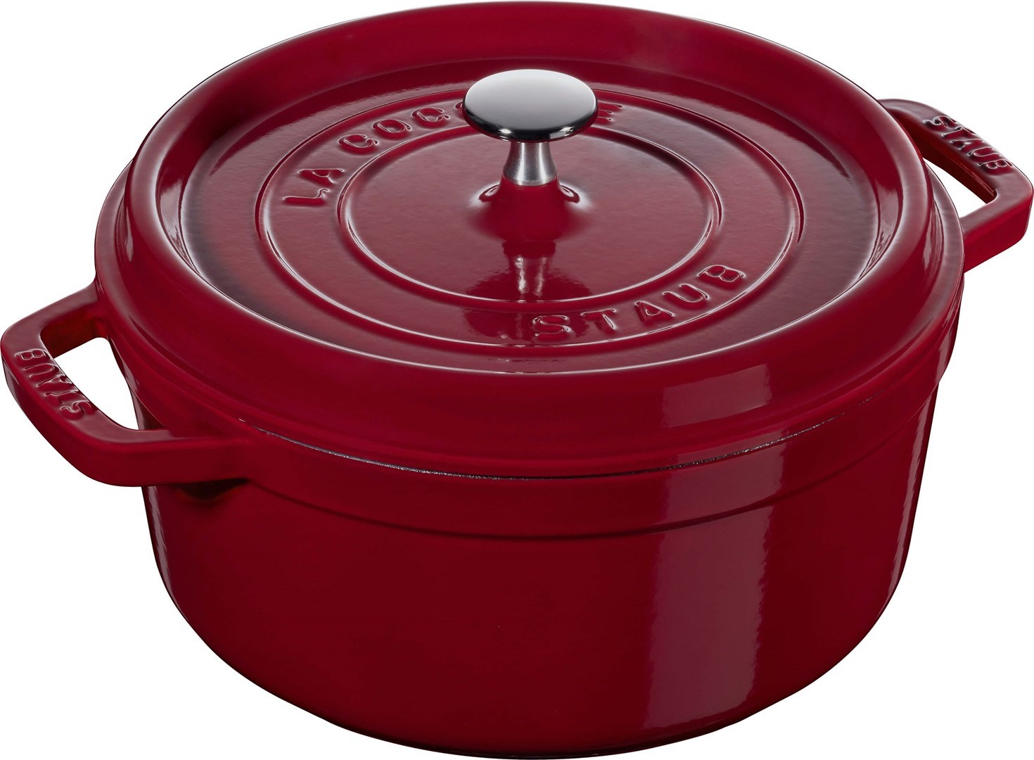 STAUB La Cocotte litinasti lonec 6.7 L, barva kostanjeve