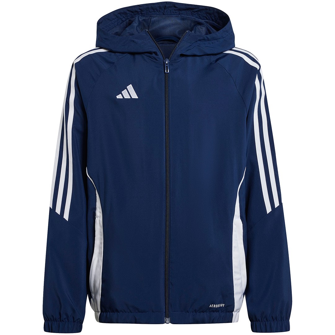 Otroška jakna adidas Tiro 24 temno modra IM8797 128cm