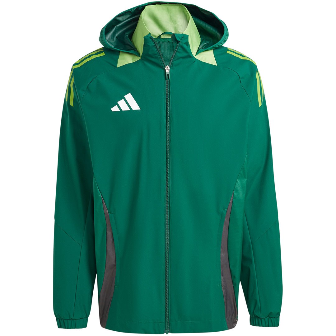 Moška jakna adidas Tiro 24 Competition All-Weather, zelena
