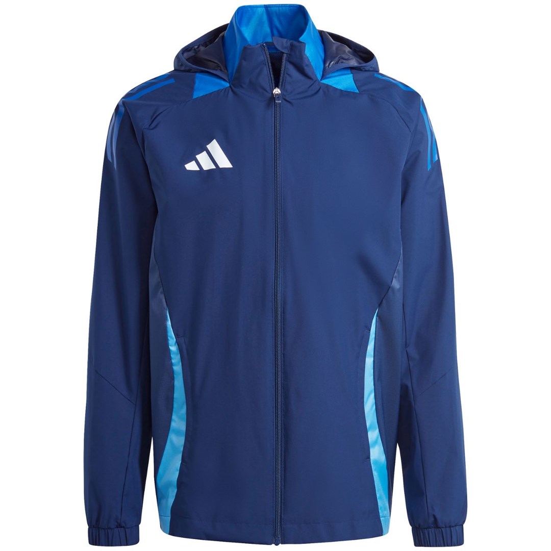 Moška jakna adidas Tiro 24 Competition All-Weather, modra