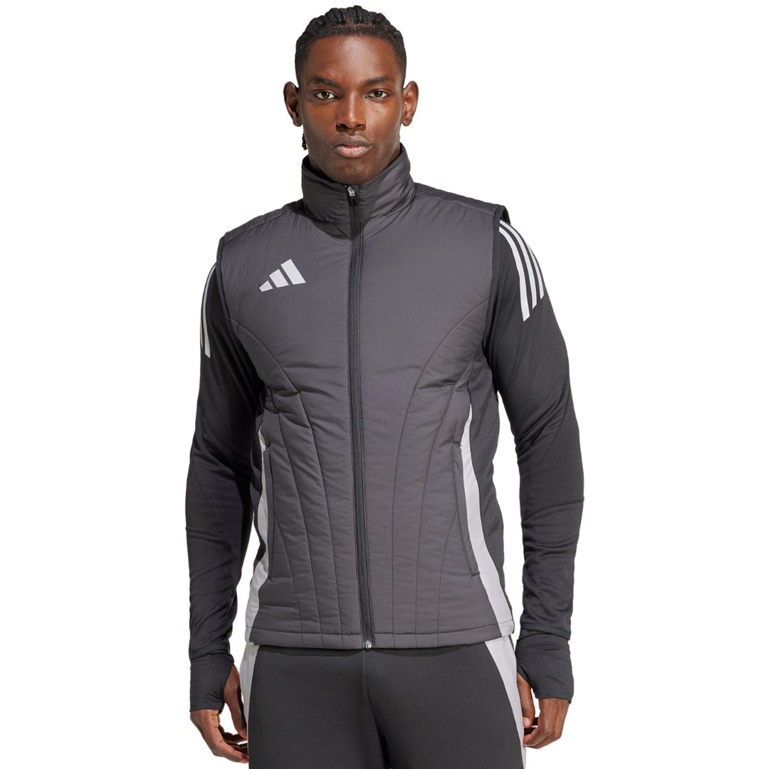 Moška jakna adidas Tiro 24 Competition Winterized Vest - siva, vel. M