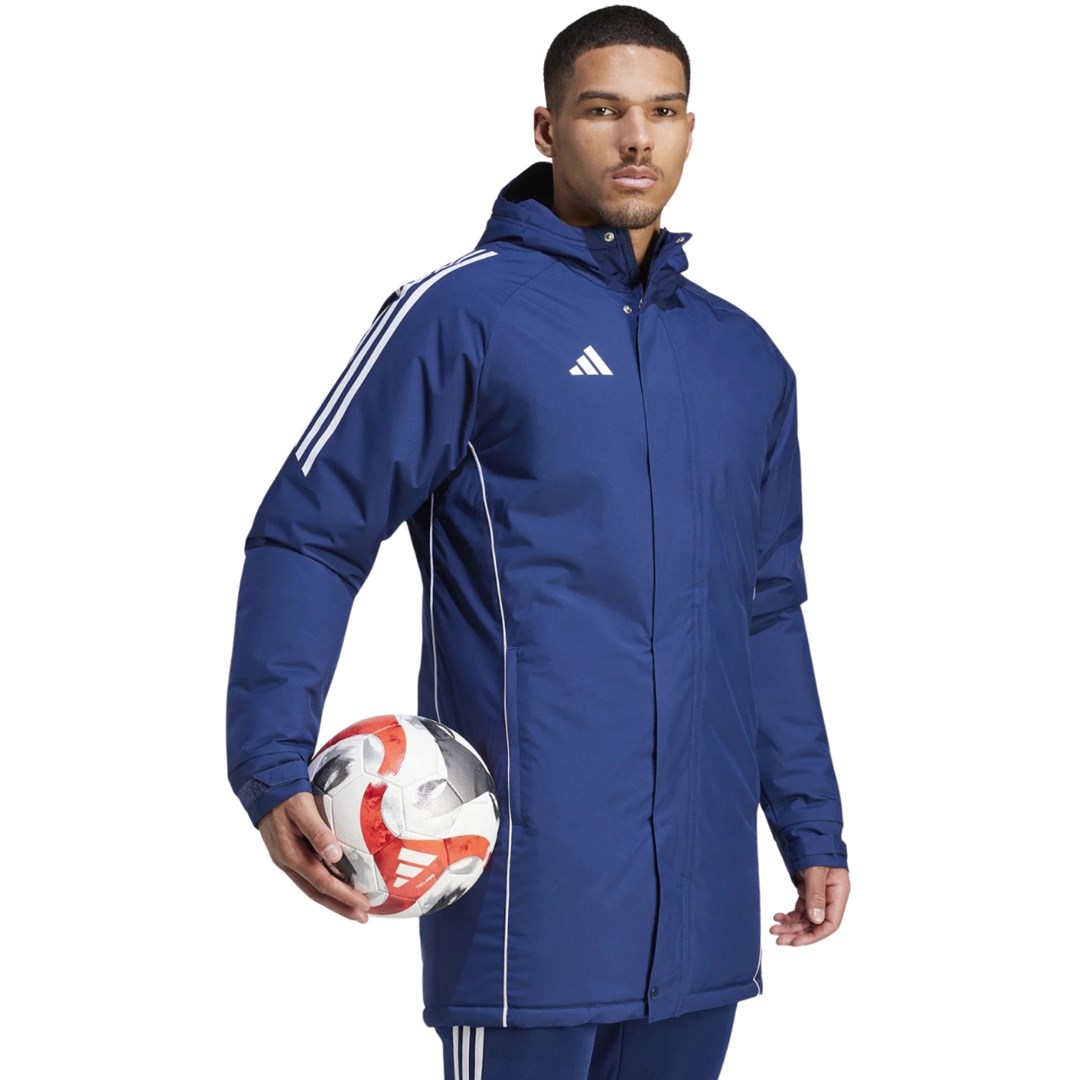 adidas Tiro 24 Stadium Parka jakna, modra, velikost 2XL - IR9495