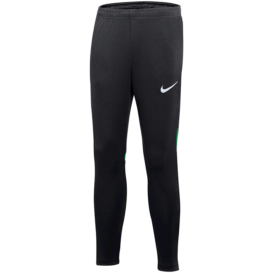 Fantovske hlače Nike Academy Pro, črno-zelene DH9325 011, Velikost XL