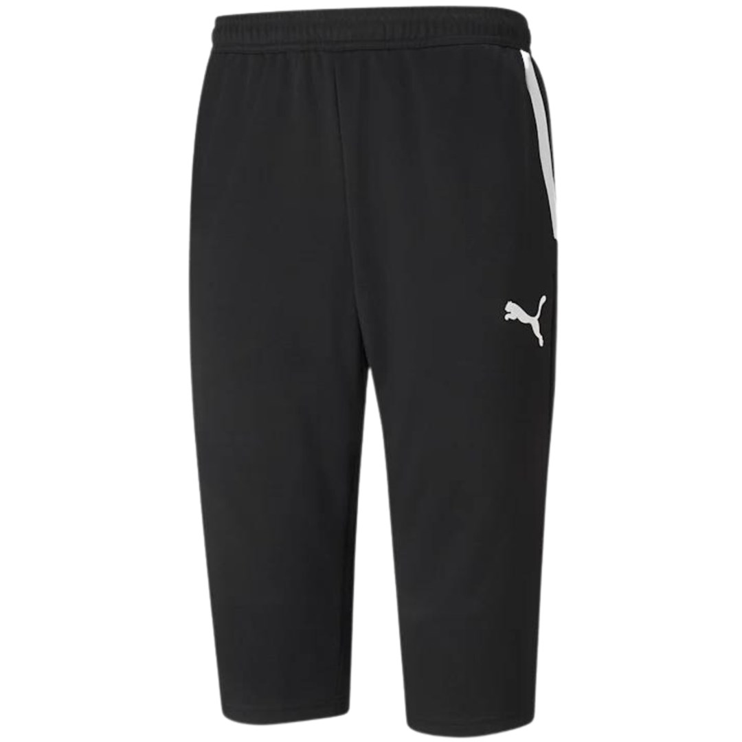 Moške 3/4 trenirka hlače Puma teamLIGA Training, črne 657271 03 S