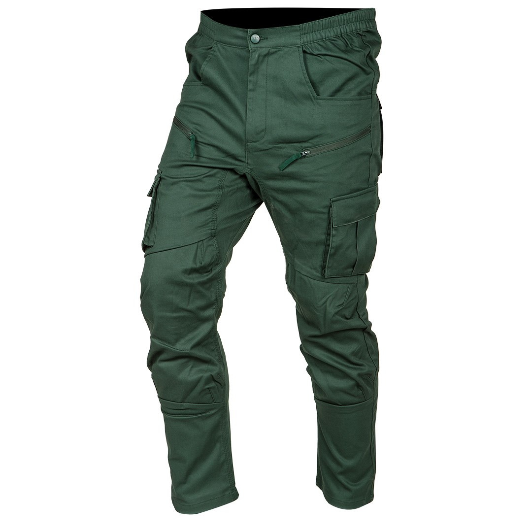 Delovne hlače NOL OUTDOOR jogger, zelene, vel. XS