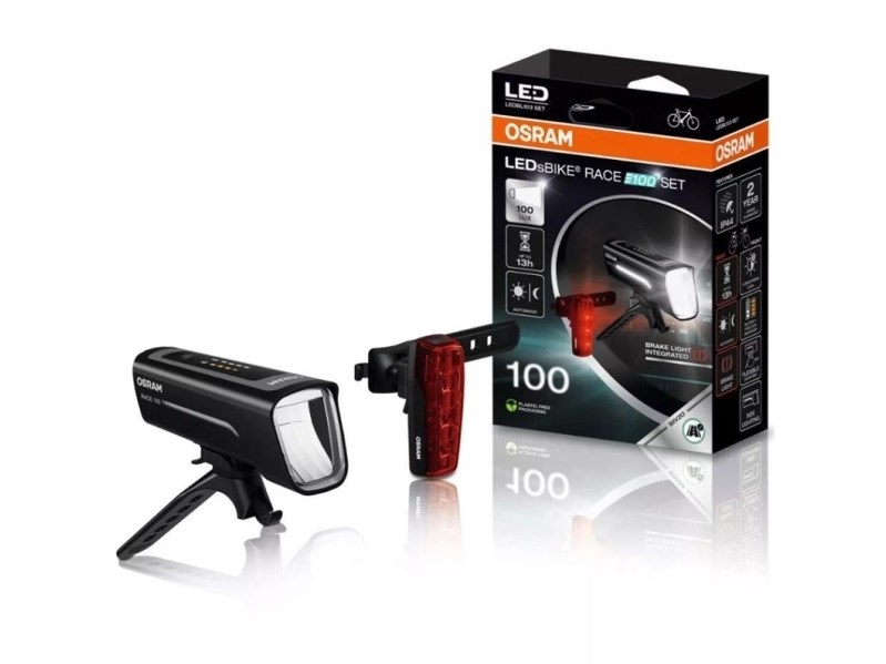 Osram Bike Race LED Komplet Svetilk (Prednja/Zadnja)