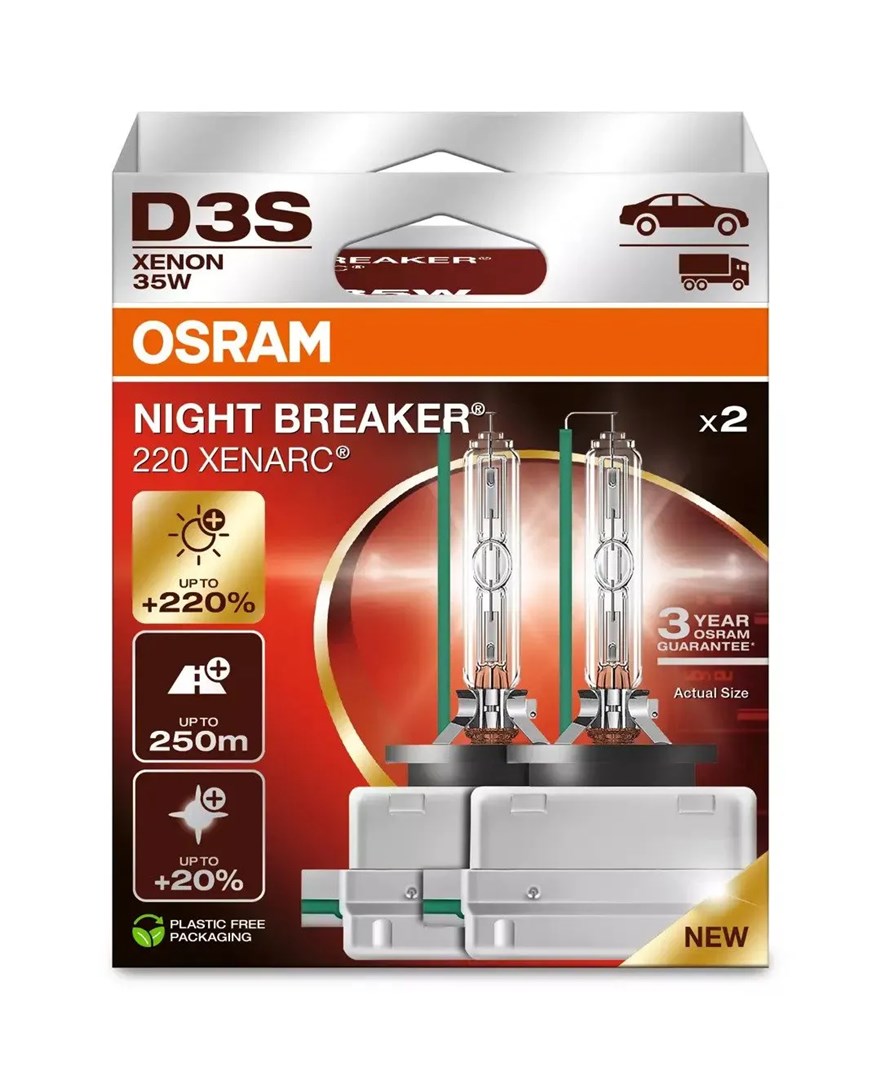 OSRAM XENARC komplet 2 Xenon HID žarnic D3S 42V 35W PK32d-5