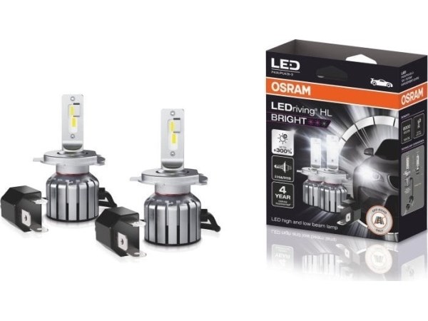 OSR LED žarnici H19/H4 12V 15W P43T/PU43t-3 (komplet 2 kos)