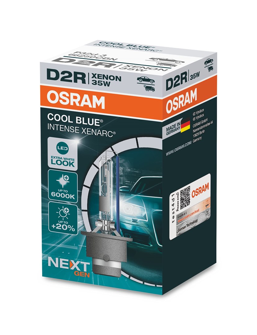 Žarnica Osram Cool Blue Intense NextGen D2R 35W 85V 6200K