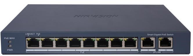 Omrežni PoE stikalo HIKVISION DS-3E1510P-EI(O-STD)