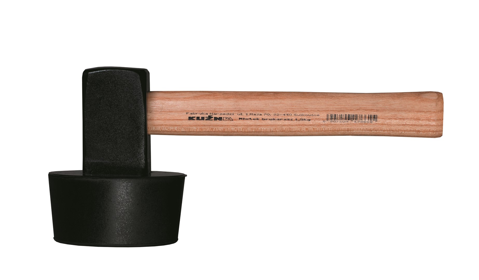 BAHCO kladivo za tlakovce, 1.5kg, gumijast, L-400mm