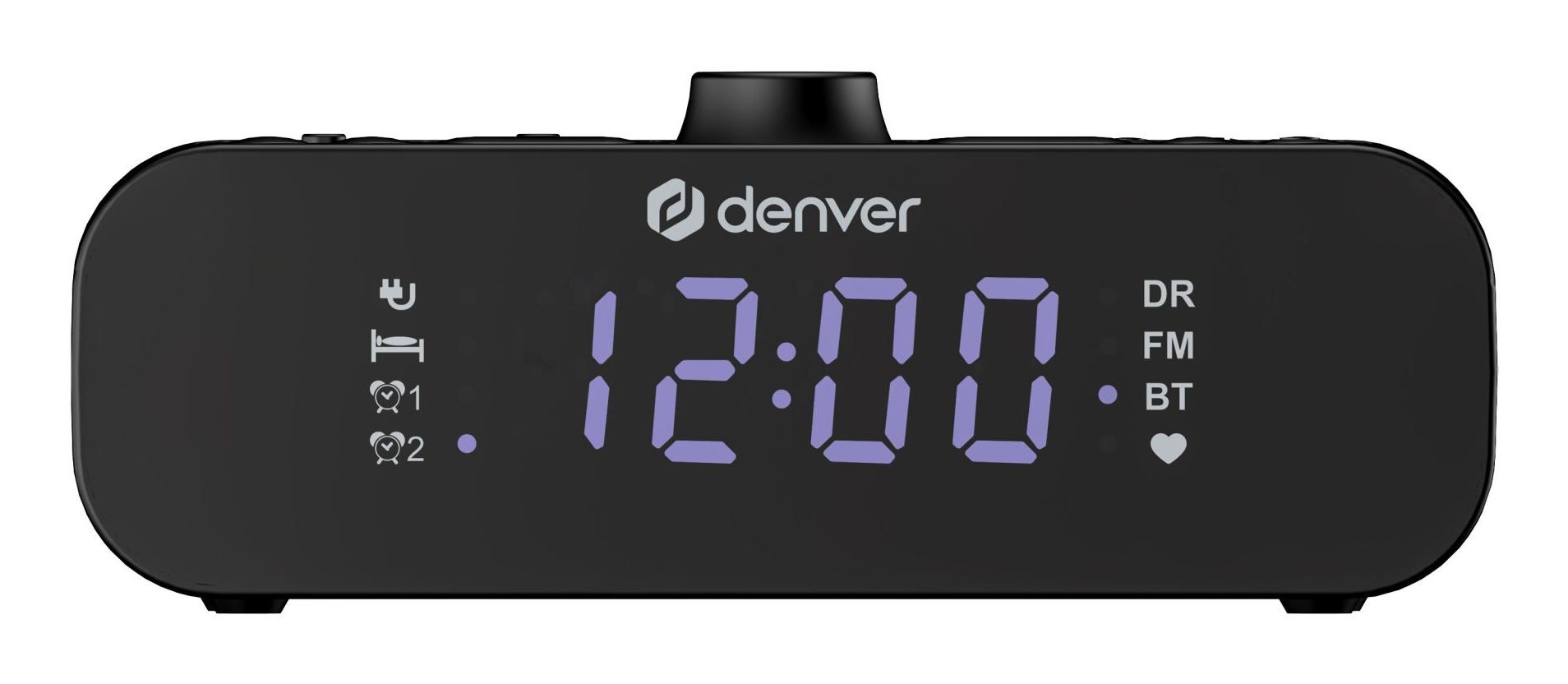 Budilka z radiem Denver CRD-515 s tehnologijo Bluetooth