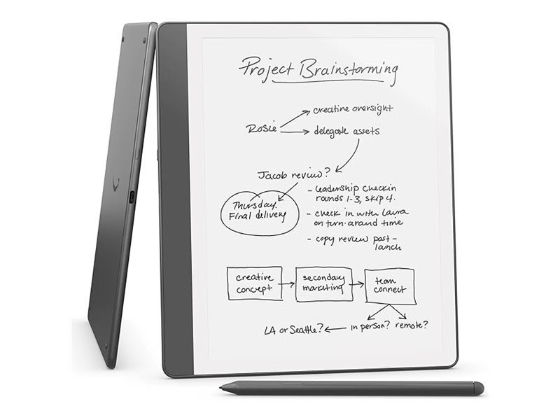 Amazon Kindle Scribe 32GB s pisalom Premium Pen 2024, barva Tungsten