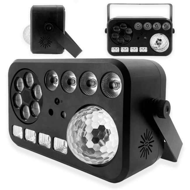 Light4Me Party V – LED RGBW-UV svetlobni efekt 6