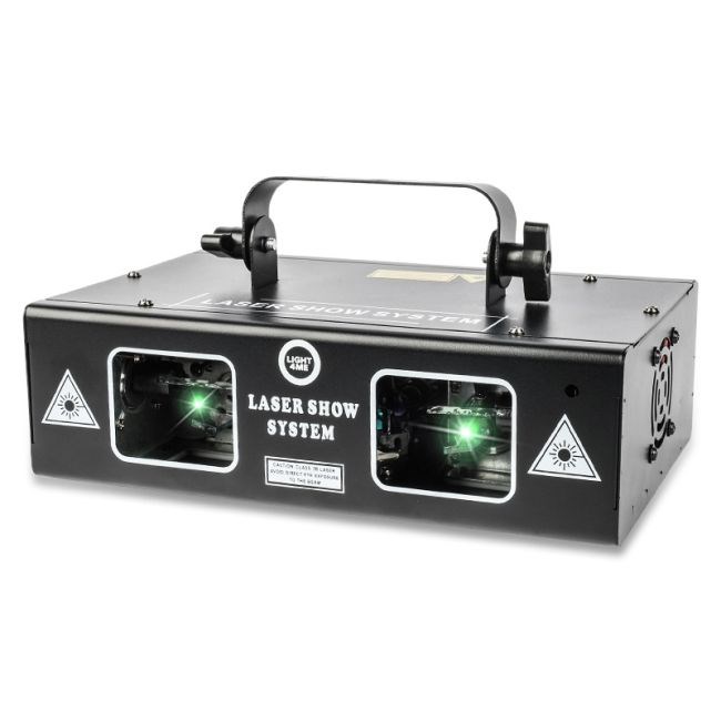 LIGHT4ME LASER RGB 350mW laserski projektor