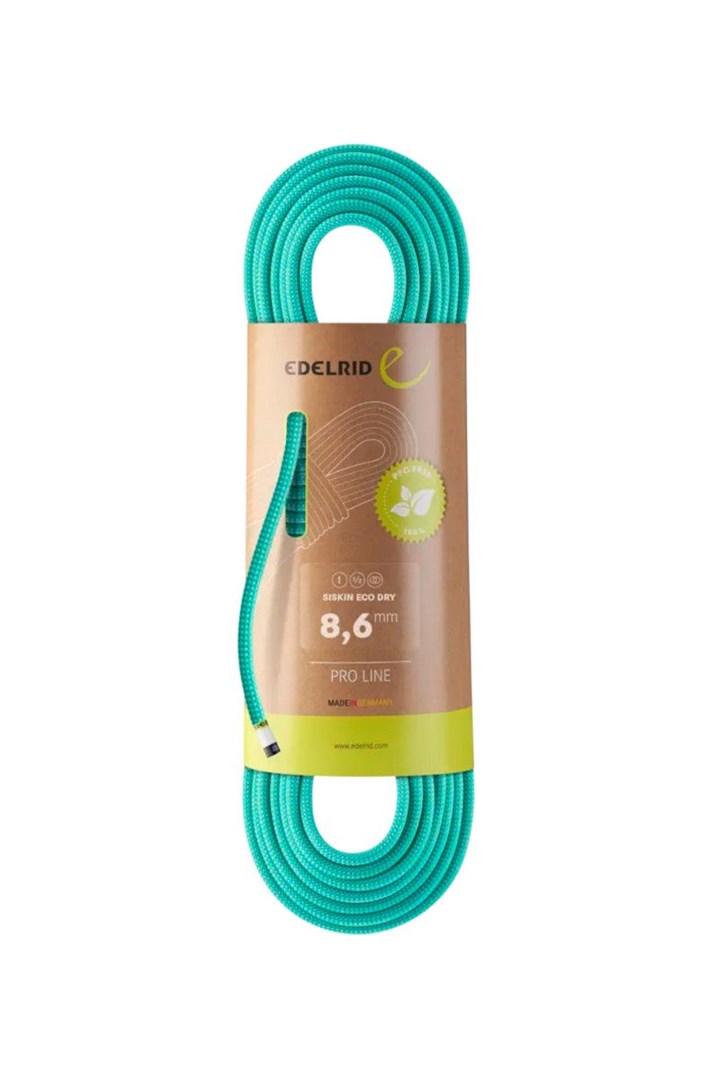 EDELRID Siskin Eco Dry plezalna vrv 8.6mm 60m