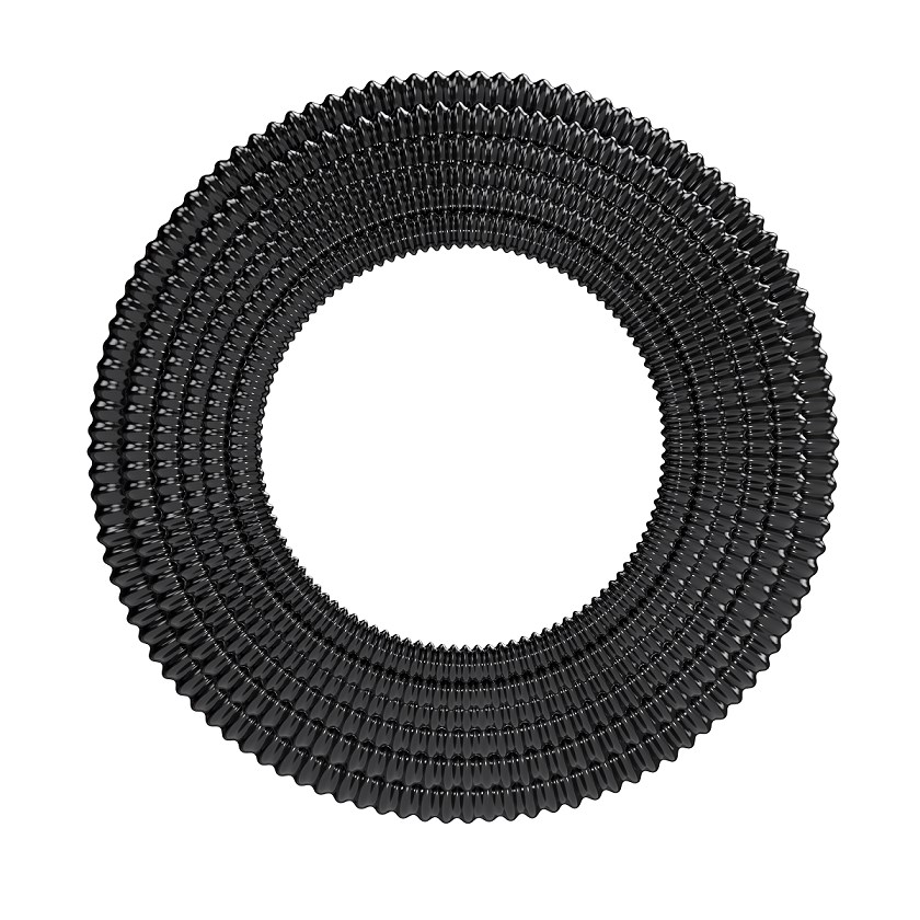 Sesalna in tlačne cevi za črpalke BASSE-FLEX, 25mm x 25m, črna