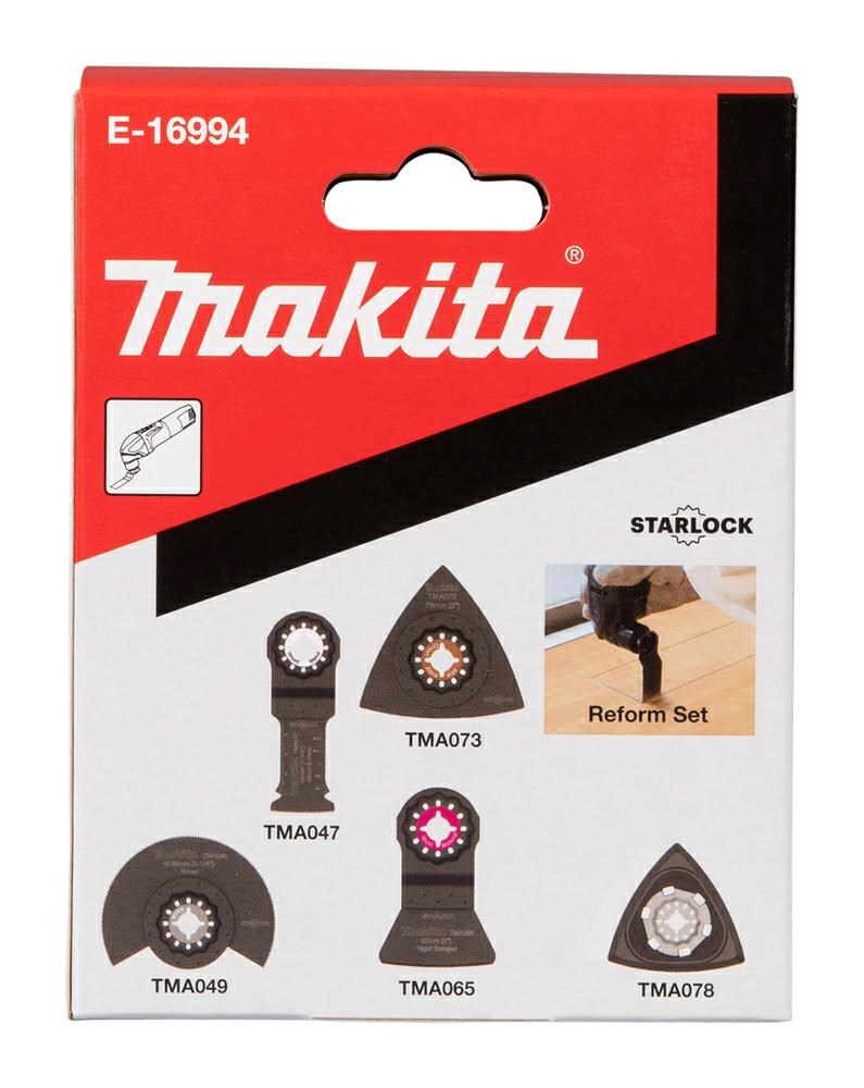 Makita MT set za renoviranje 5 kosov (TMA047/49/65/73/78)
