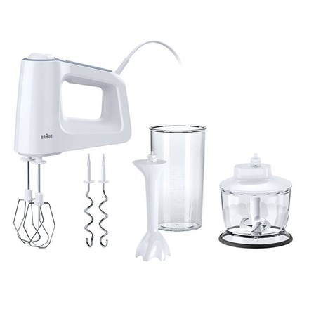 Braun HM3135 WH Ručni mikser 500W, 5 brzina