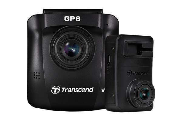 Transcend DrivePro 620 dashcam - 64GB, dual kamera, WiFi, GPS, nočno snemanje
