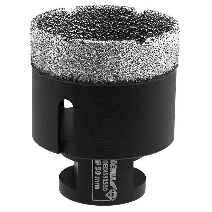 Vakuumsko brezirana diamantna krona DED M14 50 mm