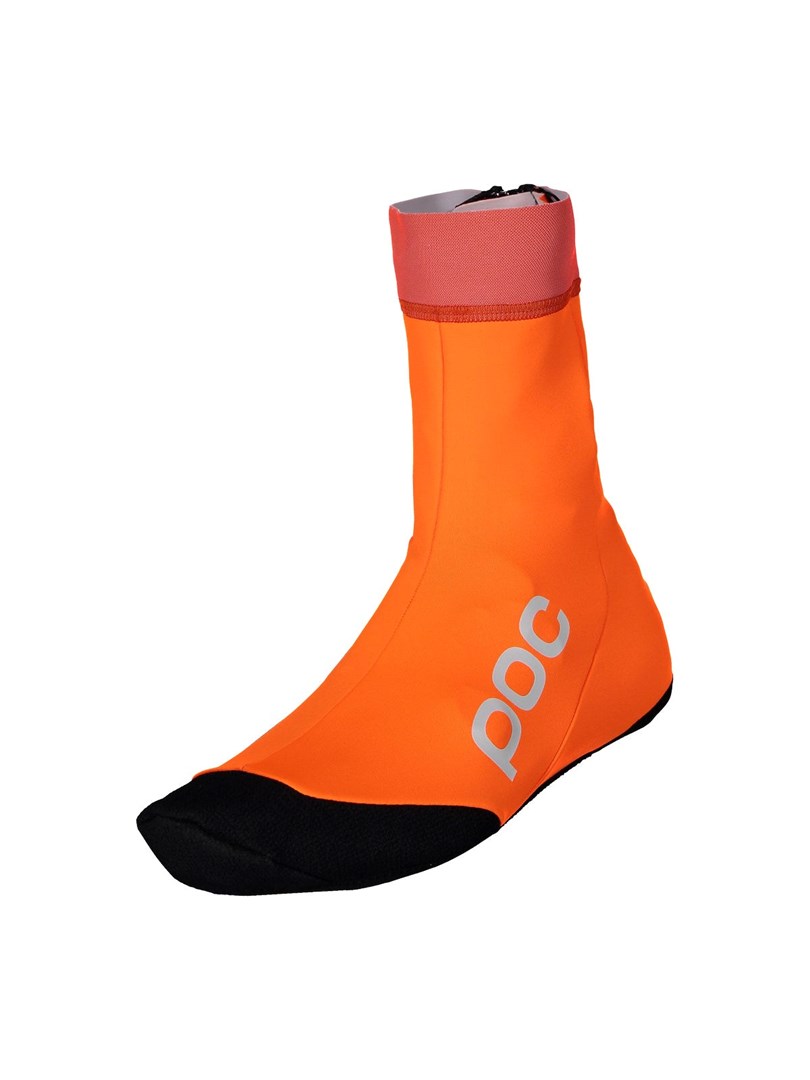 Pokrivala za kolesarske čevlje POC Thermal Bootie - Zink Orange