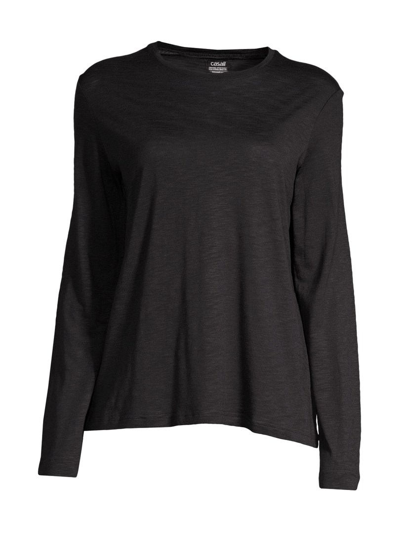 NON ženska majica za trening CASALL Soft Texture, črna