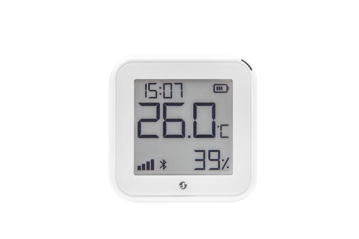Shelly Plus H&T senzor vlage in temperature, Bel