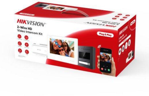 Komplet za video domofon Hikvision DS-KIS704EY