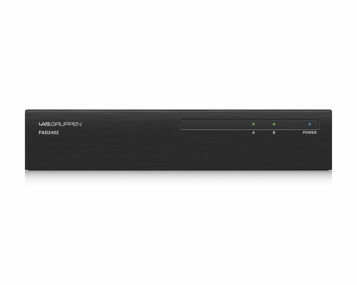 Lab Gruppen FAD1202 Ojačevalec 2x120W 4Ohm Dante port