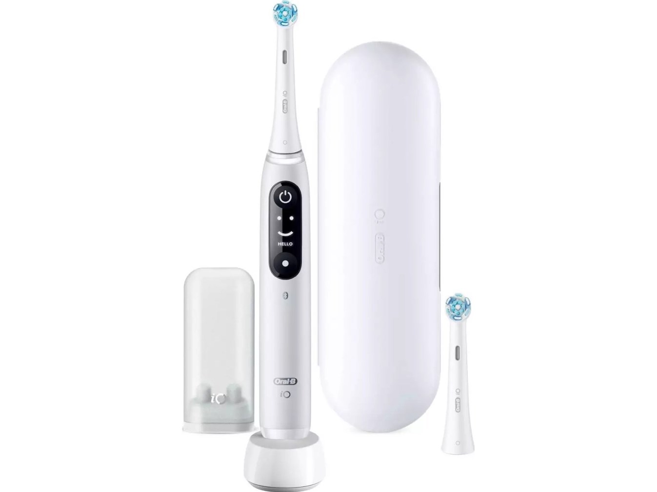 Oral-B iO Series 6 White električna zobna ščetka, 5 načinov ščetkanja