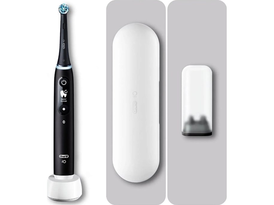 Baterijska zobna ščetka Oral-B iO Series 6, črna