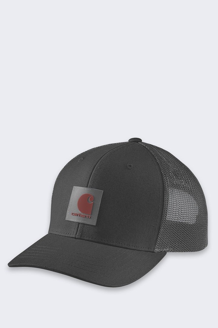 Carhartt Kapa s mrežicom i logo zakrpom - Crna