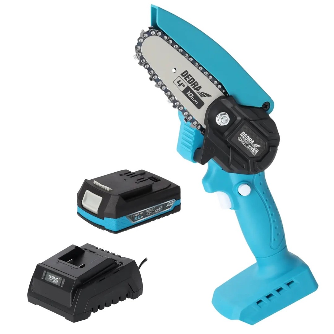 DEDRA DED7030A11 mini akumulatorska verižna žaga 4", 18V, brez baterije