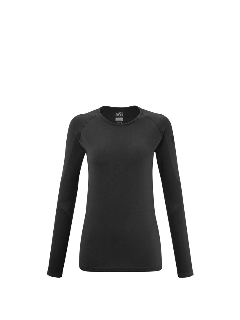 MILLET W Drynamic Soft majica z dolgimi rokavi, črna, velikost M