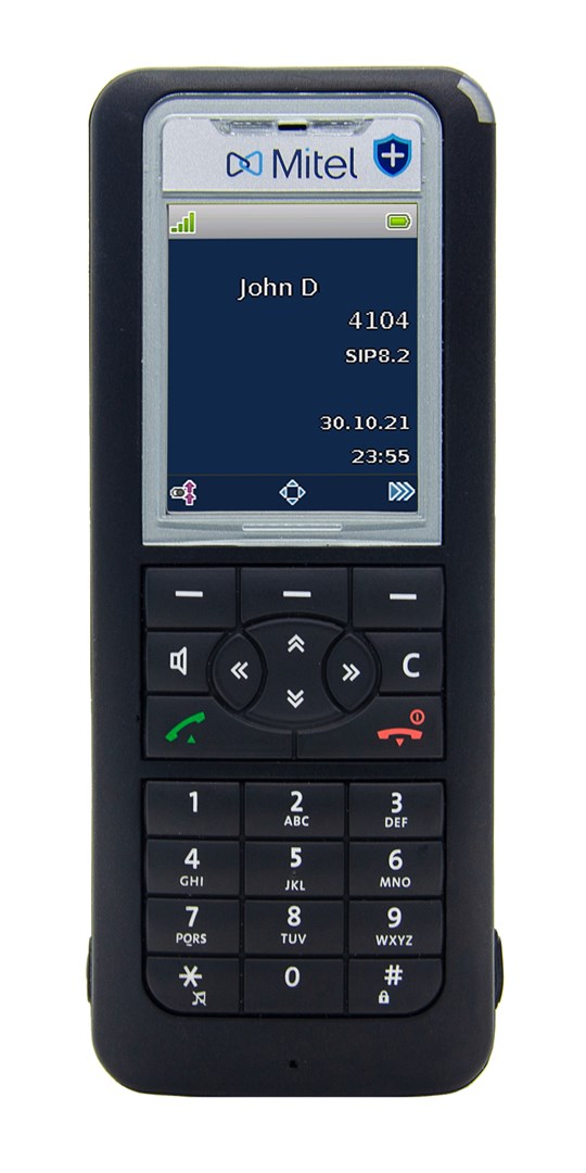 Mitel 632dt brezžični DECT slušalka, barvni zaslon