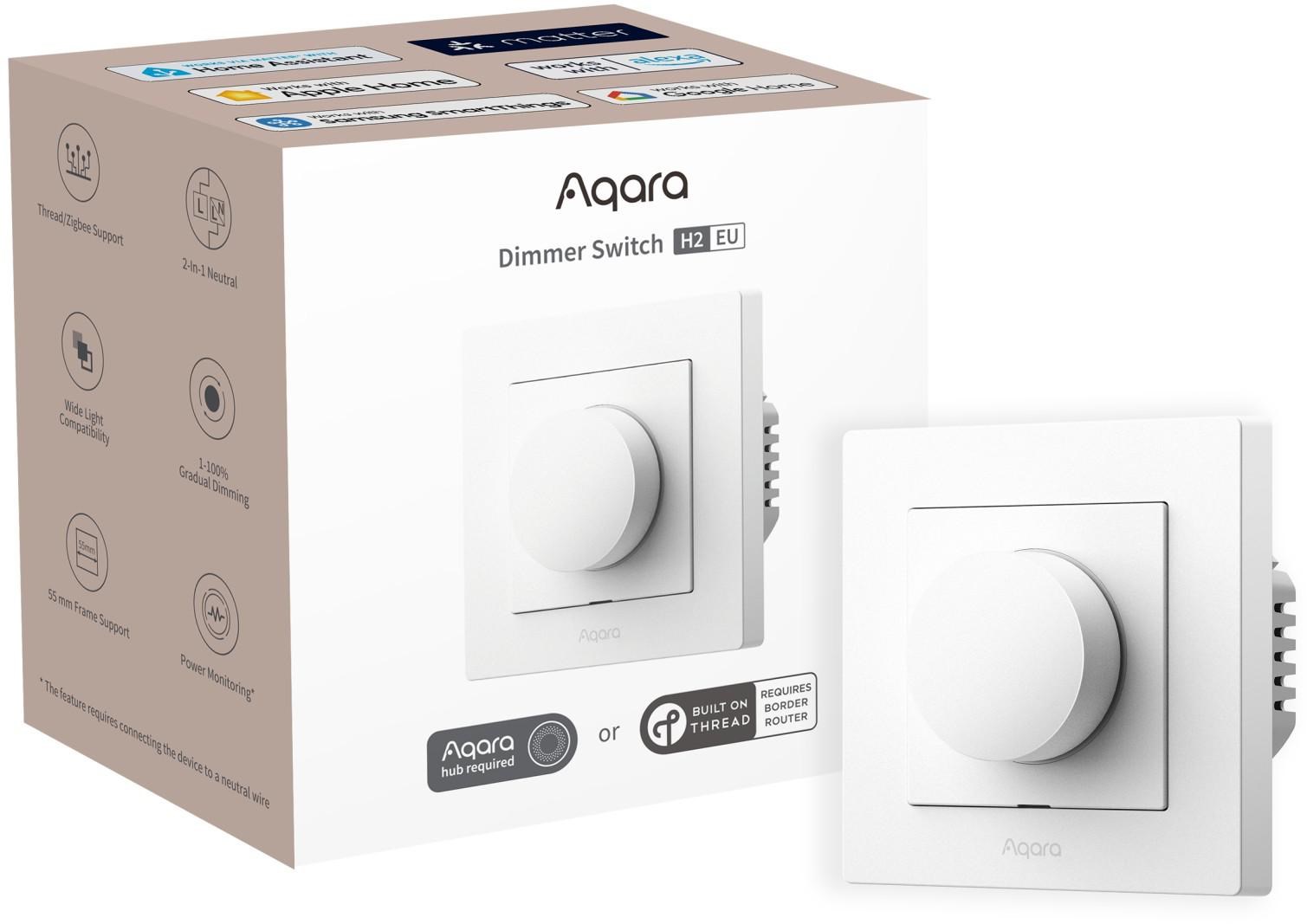 Aqara KD-R01D pametni dimmer stikalo za luči EU bela