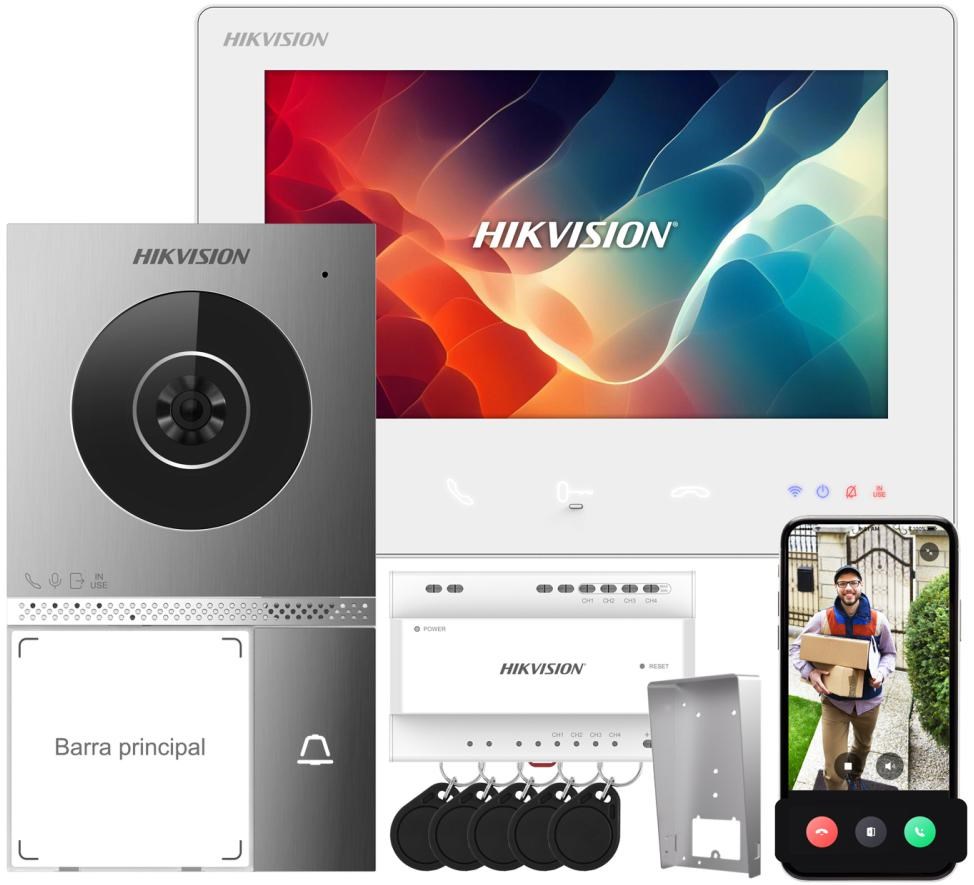 Hikvision DS-KIS705EY 2-žični video domofon set