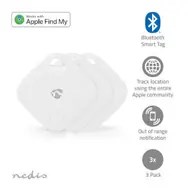 Nedis Bluetooth Smart Tag, 3-pak