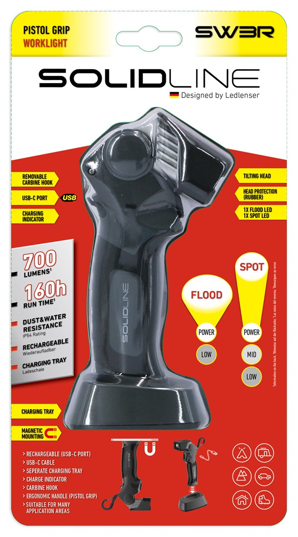 Ledlenser SW3R LED svetilka, polnilna