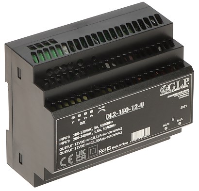 Preklopni napajalnik GLP DL2-150-12-U