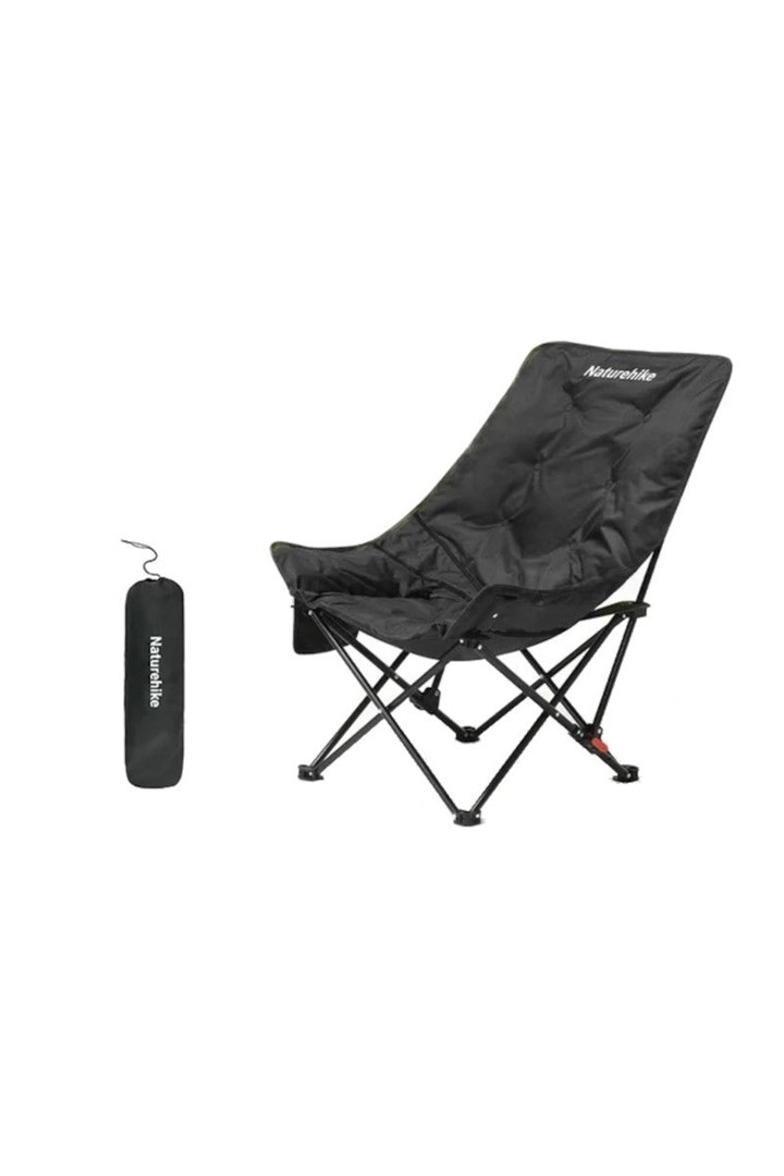 Zložljiv stol NATUREHIKE cnk2450jj020, črn