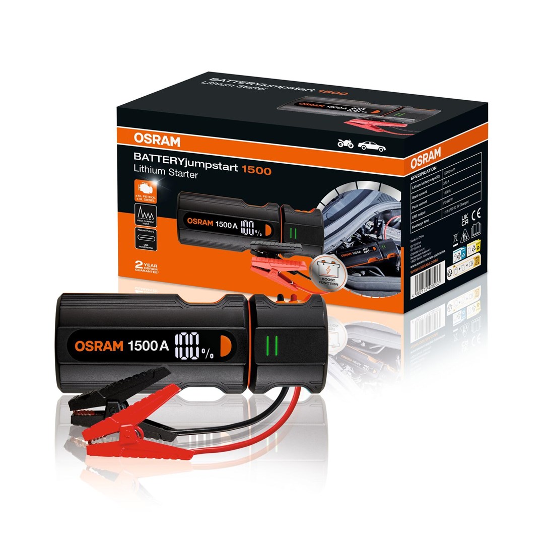Osram BATTERYjumpstart 1500 avtomobilski zaganjalnik 12V
