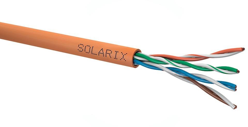 SOLARIX mrežni kabel CAT.5E UTP LSOHFR B2ca, 305m