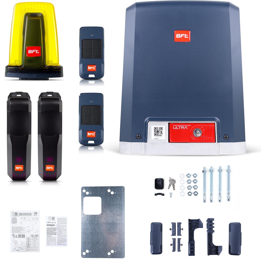 BFT DEIMOS ULTRA BT B600 INT KIT - Komplet za drsna vrata do 600 kg