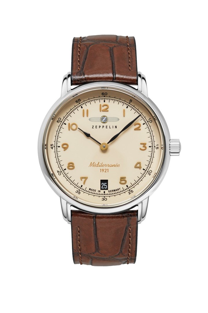 Zeppelin Mediterranee 96415 ženski ročna ura 36mm, usnjen pas