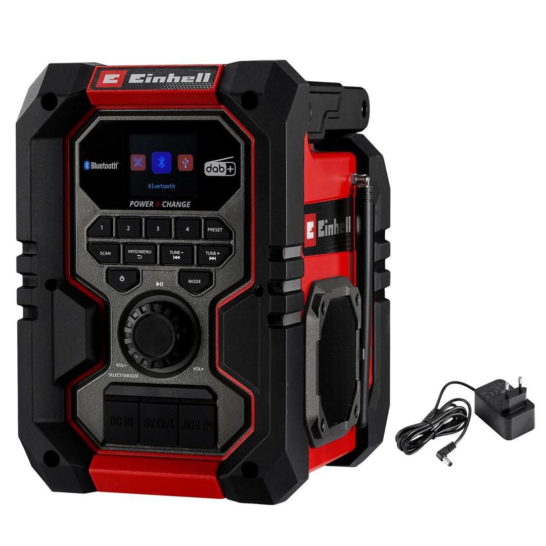 EINHELL RADIO TE-CR 18 Li DAB+FM/BT SOLO akumulatorski radio