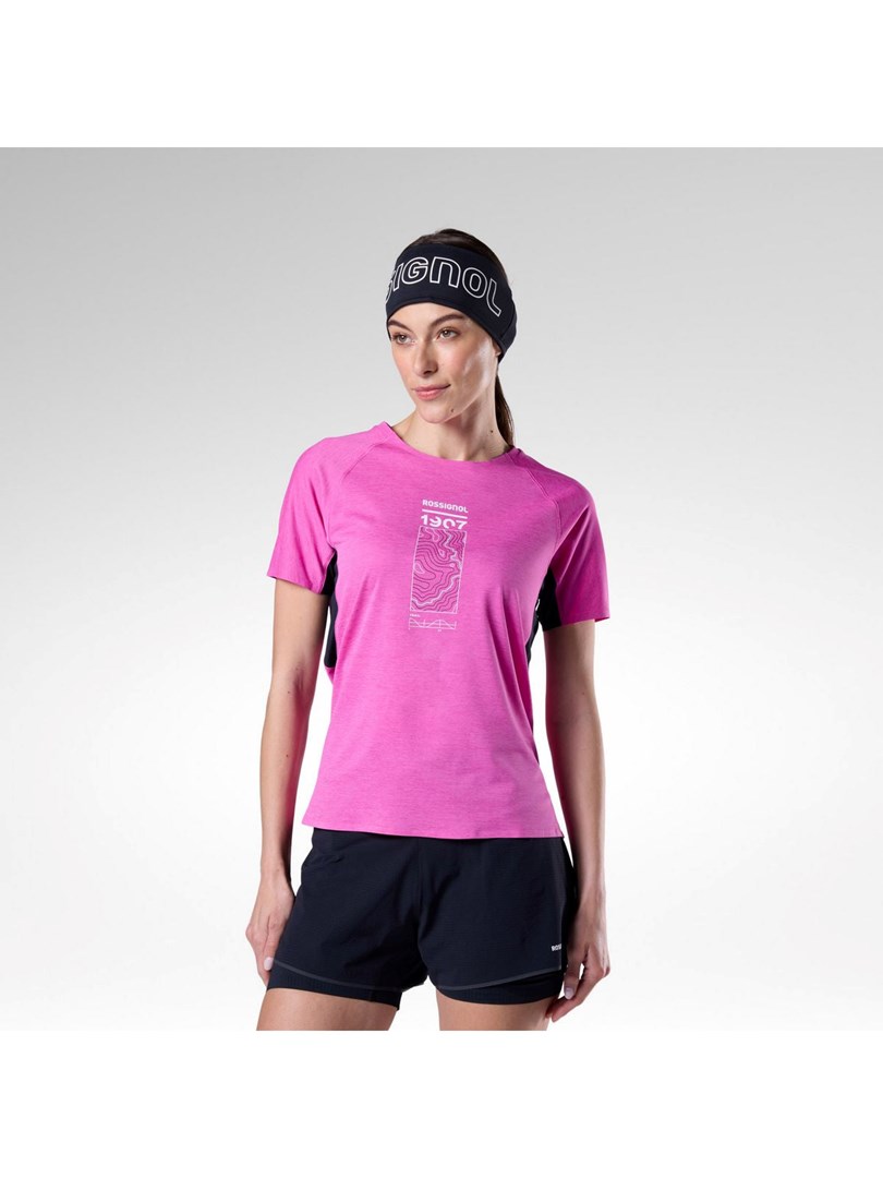 ROI W Sapa Ultra Tee roza majica - M