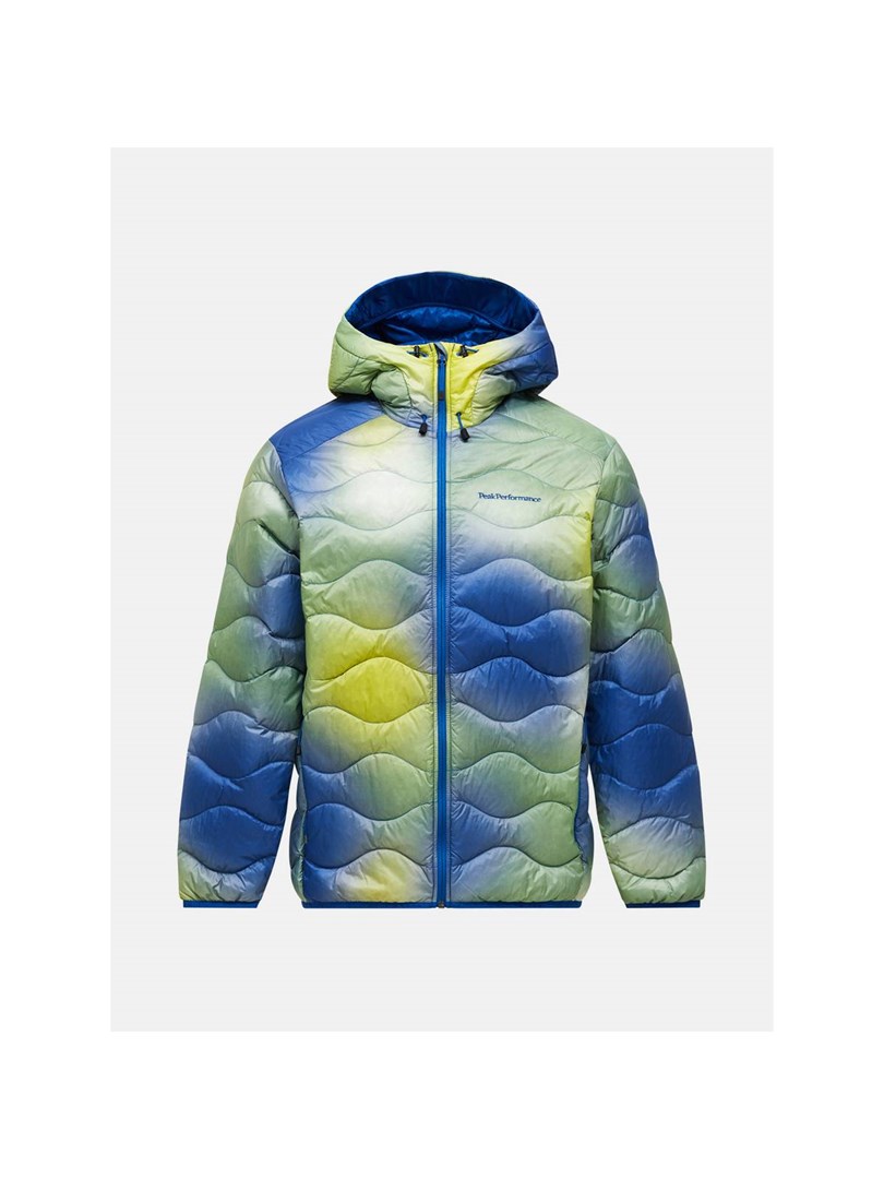 Peak Performance AOP Helium Down Hood jakna z vzorcem, velikost L